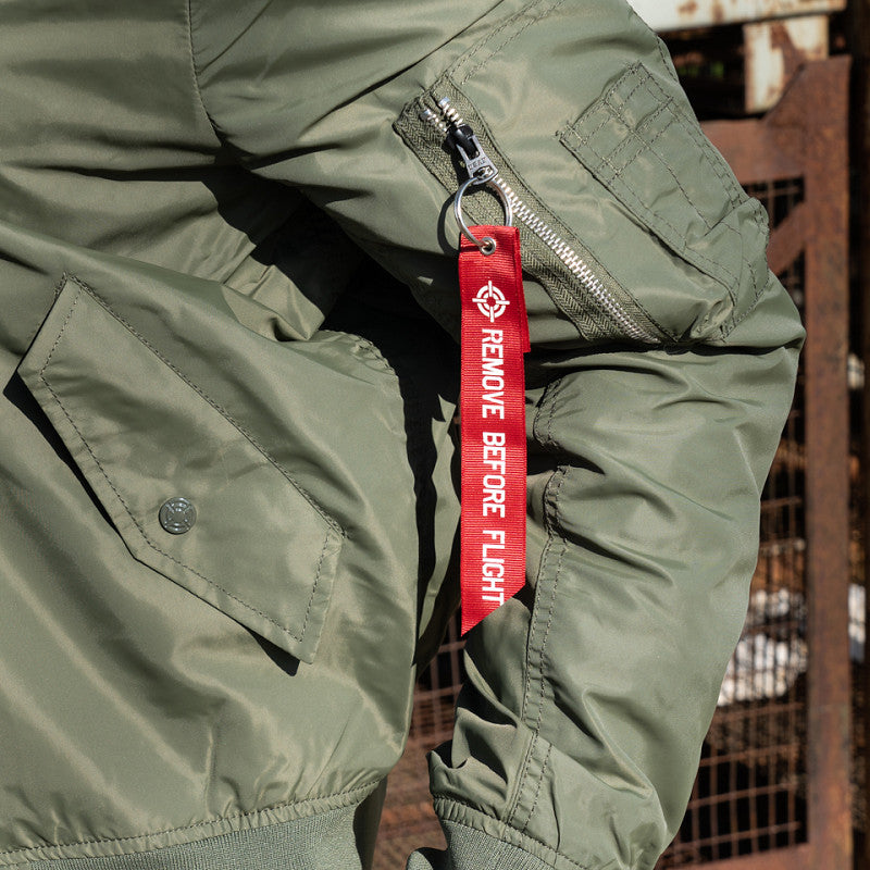 Bomber d'été / Veste de bombardier d'été / Blouson / Vert Olive. FOSTEX.