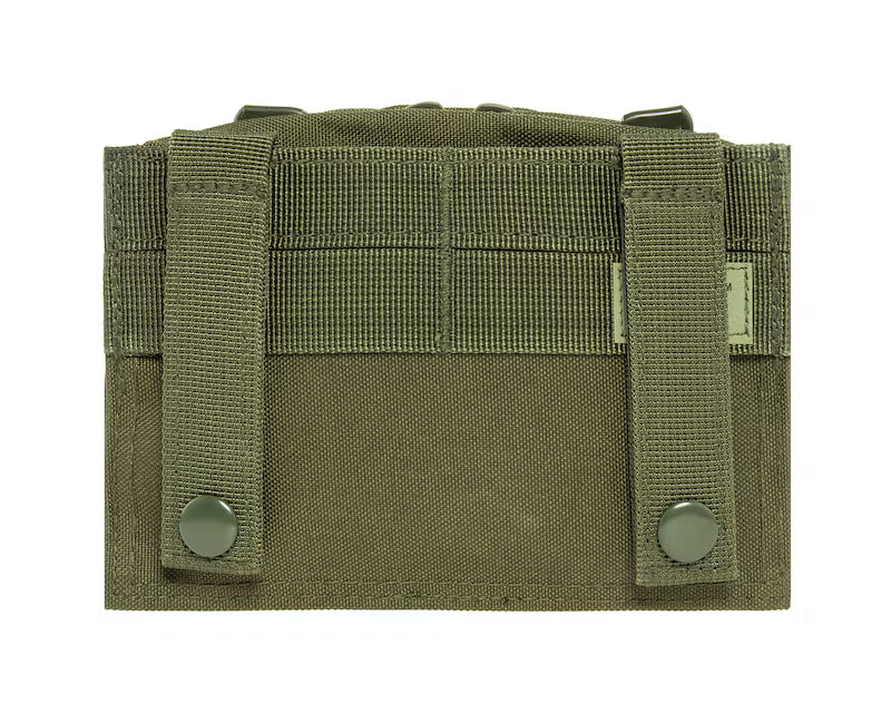 Pochette Tactique / Pouch / Petit modèle / Vert Olive. MILTEC.