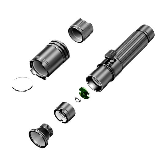 Lampe tactique A1 Pro / Torche / Noire. KLARUS.