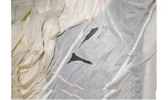 Parachute / Occasion / Décoration / Ombrage / Blanc et Vert.