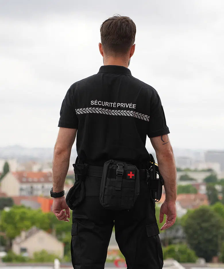 Polo Sécurité Privée / Noir / GK PRO.
