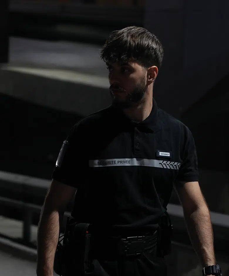 Polo Sécurité Privée / Noir / GK PRO.