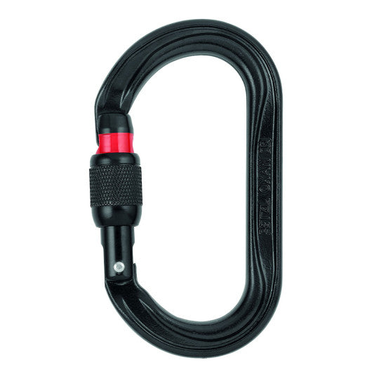 Mousqueton ovale à haute résistance Oxan à verrouillage Screw-Lock / PETZL.