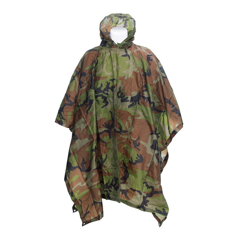 Poncho / Imperméable / Waterproof / Etanche / Woodland. FOSTEX.