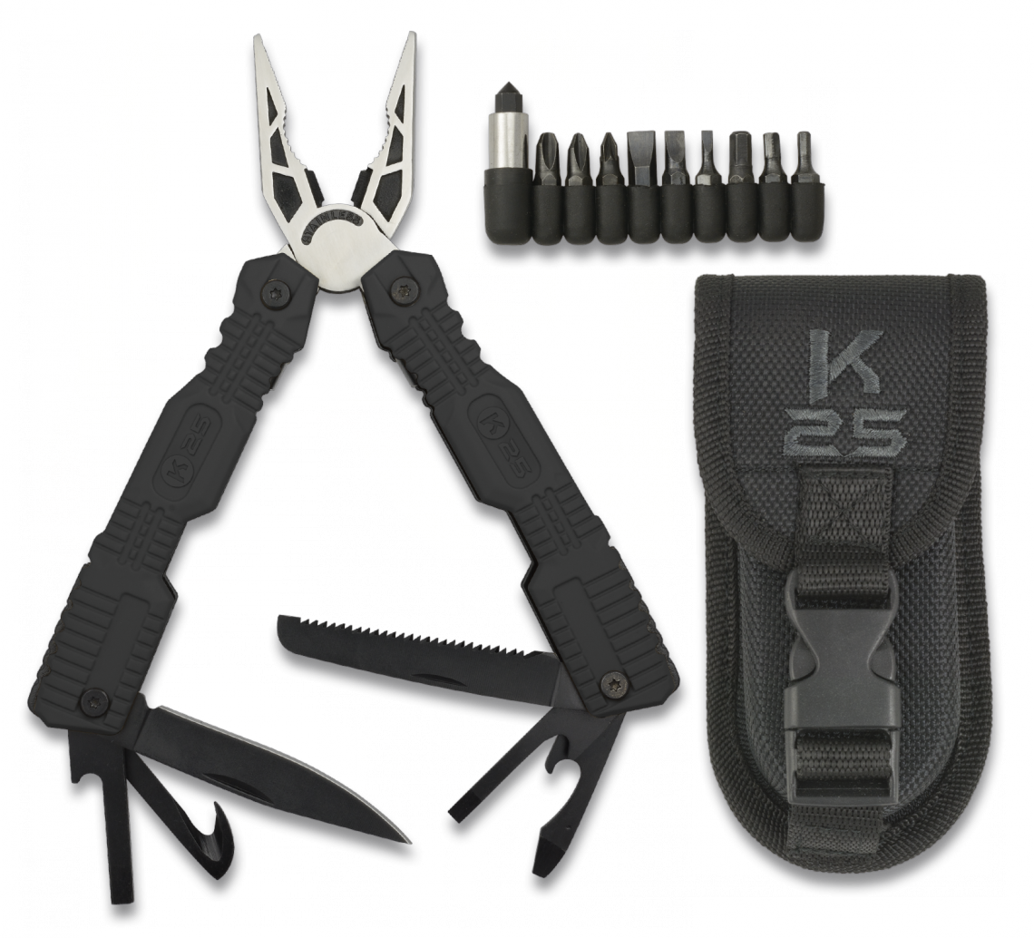 Pince Multifonctions / Outils / Noire. K25.