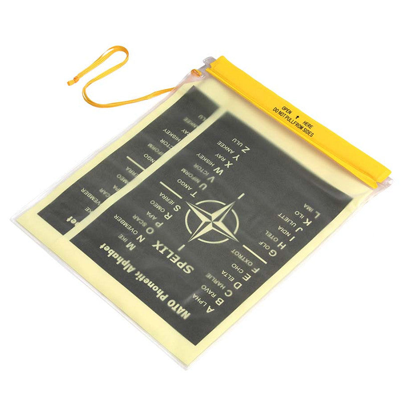 Pochette étanche / Waterproof / Imperméable / Document / PVC / Grand modèle. FOSCO.