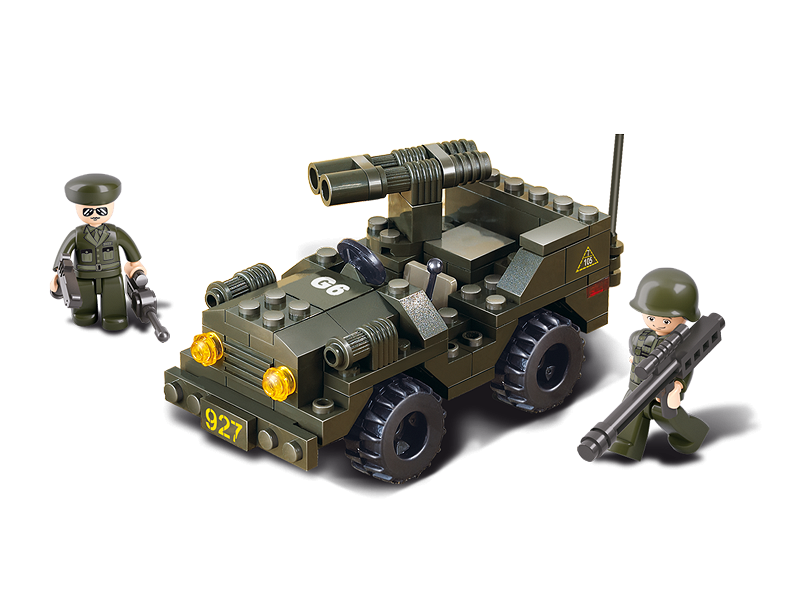 Jeux de briques / Jeep. SLUBAN.