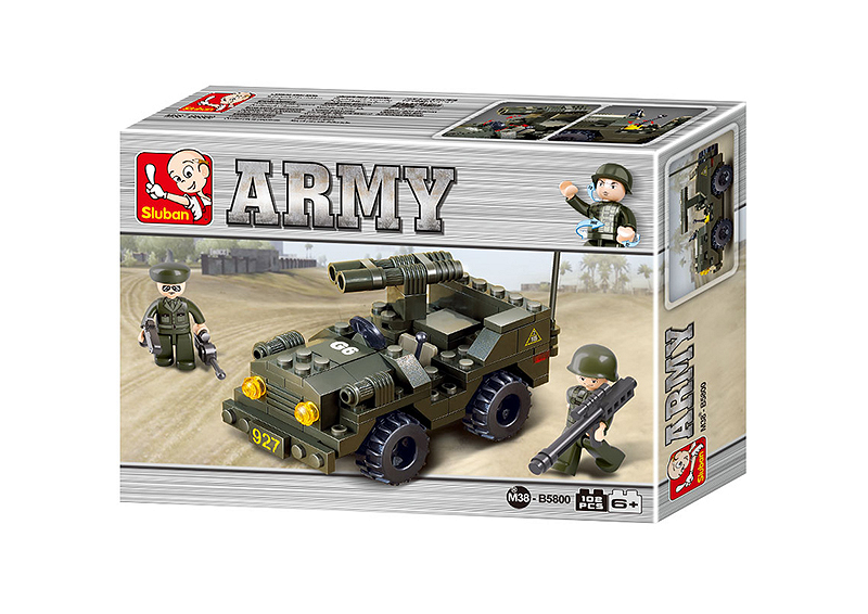 Jeux de briques / Jeep. SLUBAN.