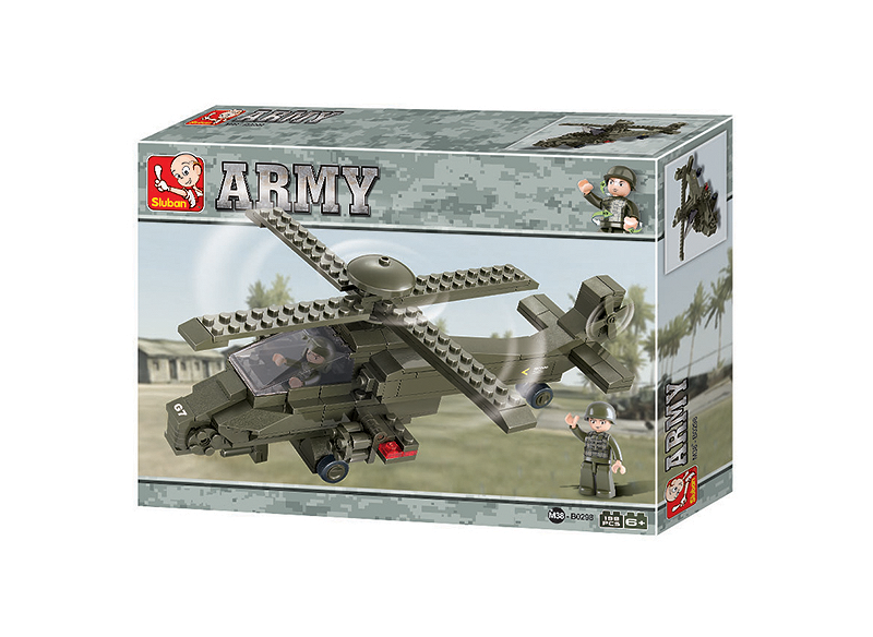 jeux de briques / Hélicoptère Tigre. SLUBAN.