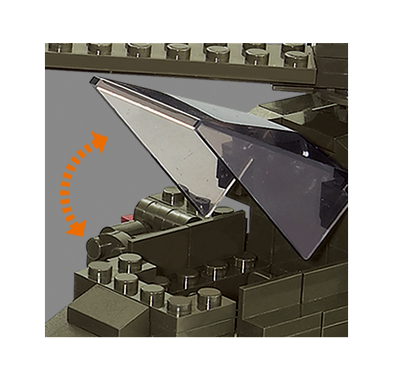 jeux de briques / Hélicoptère Tigre. SLUBAN.