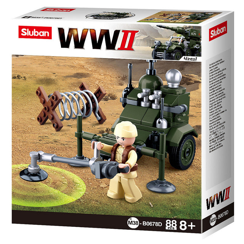 Jeux de briques / 2° Guerre Mondiale : Démineur. SLUBAN.