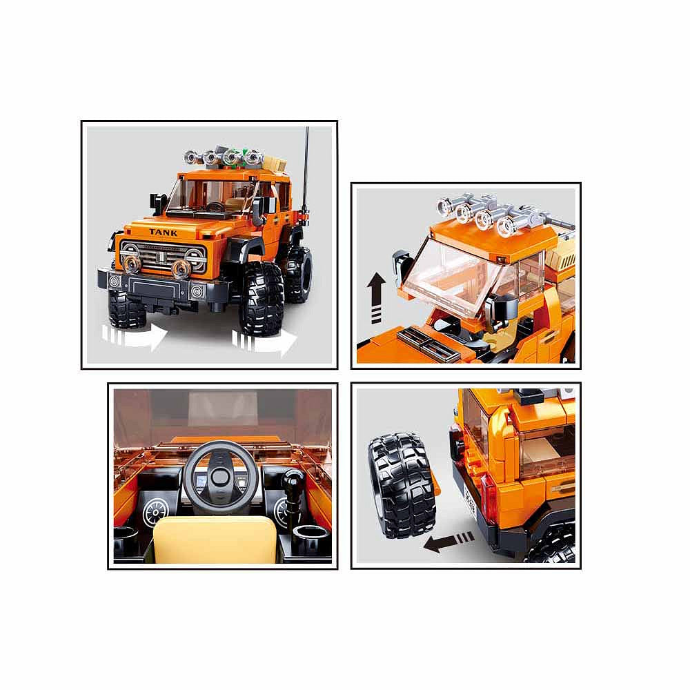 Jeux de briques / American SUV Bronx. SLUBAN.