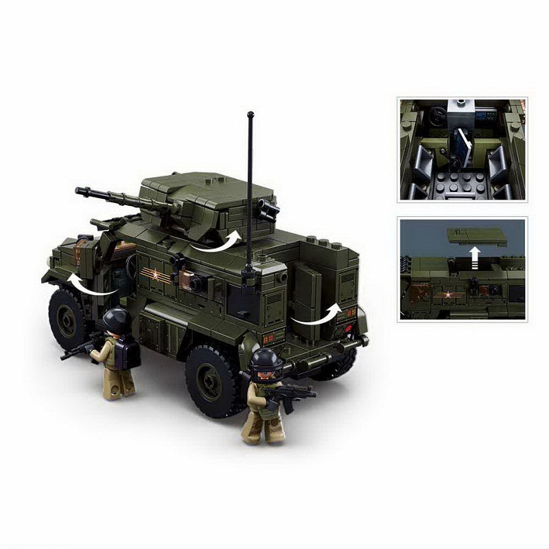 Jeux de briques / Véhicule de combat Typhoon. SLUBAN.