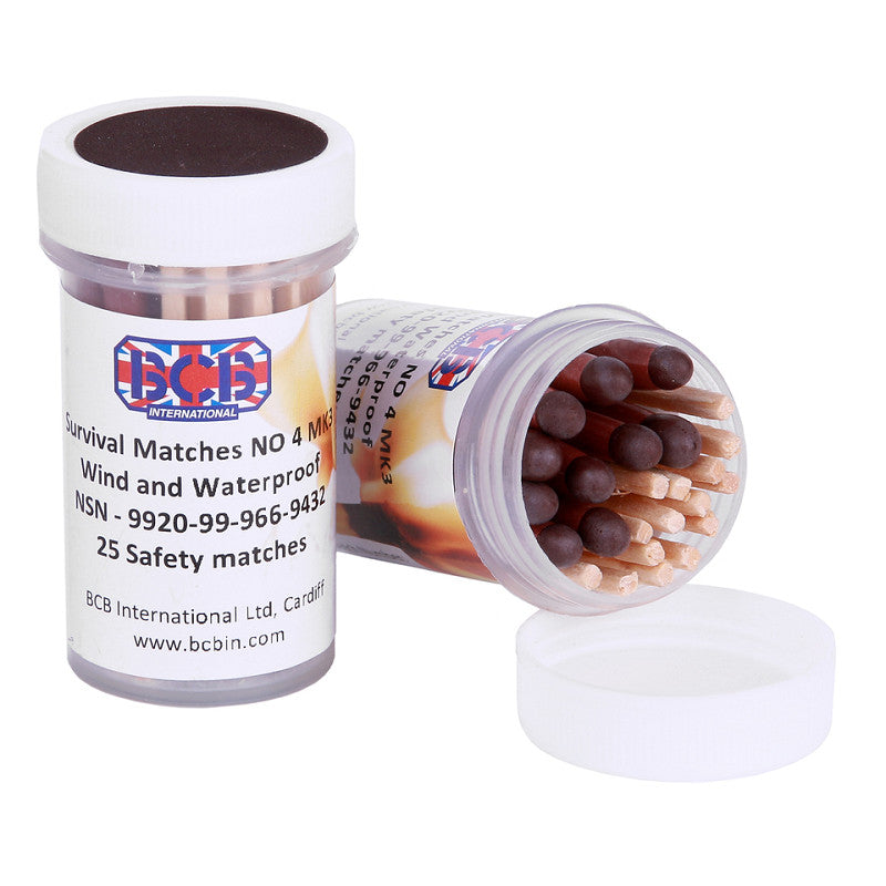 Allumettes étanches / Survie. BCB.