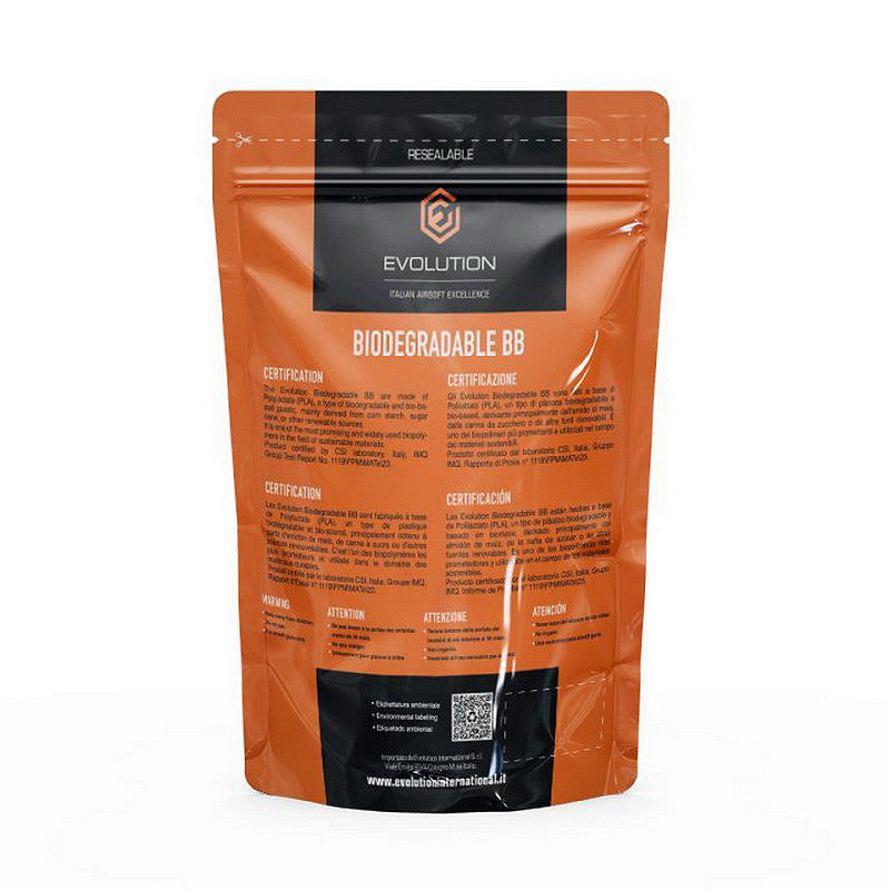 Bille / Airsoft / Traçantes / BB'S /  1kg / 0.25 grammes. EVOLUTION.