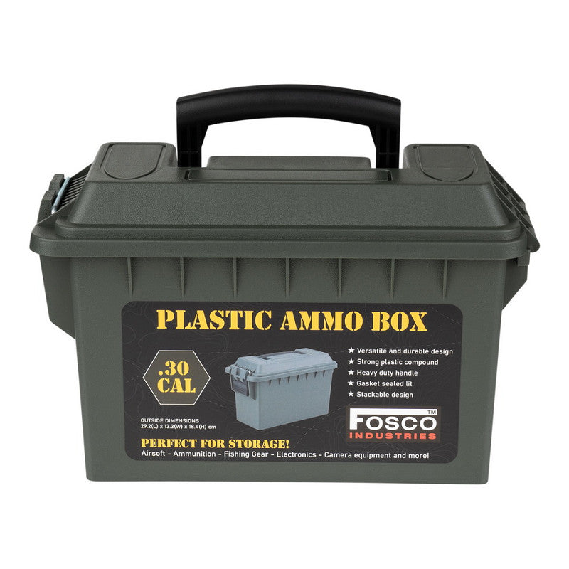 Boite à munitions en plastique solide / Caisse / Calibre 30.