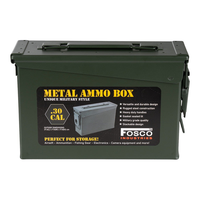 Boite à munitions / Caisse / Cal 30mm / Vert Olive. FOSCO.