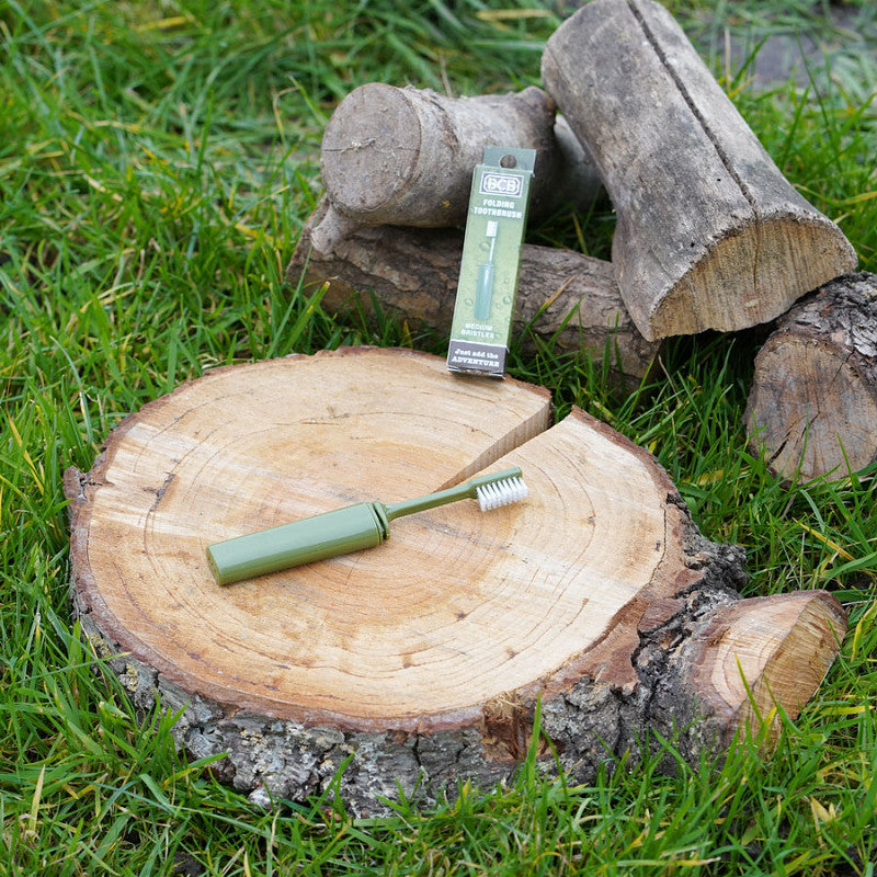 Brosse à dents pliable / Toilette / Survie. BCB.