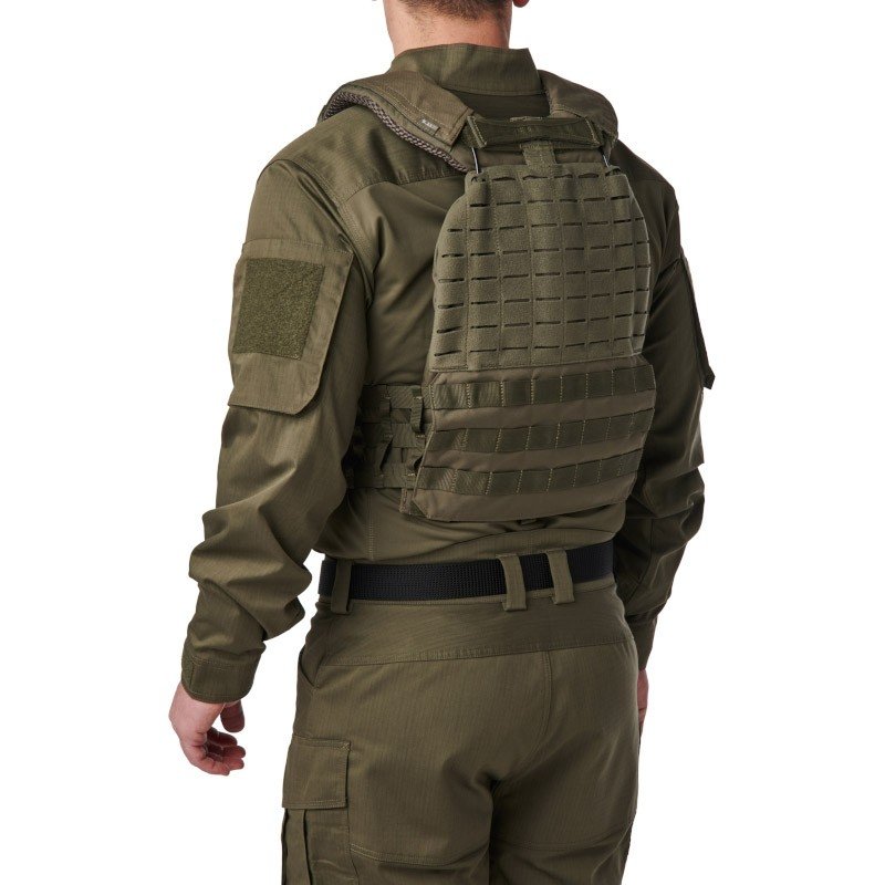 Porte Plaque TACTEC / Housse / Ranger Green. 5.11.