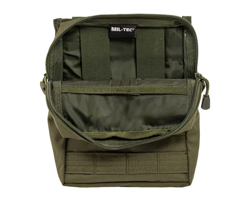 Pochette Tactique / Pouch / Grand modèle / Vert Olive. MILTEC