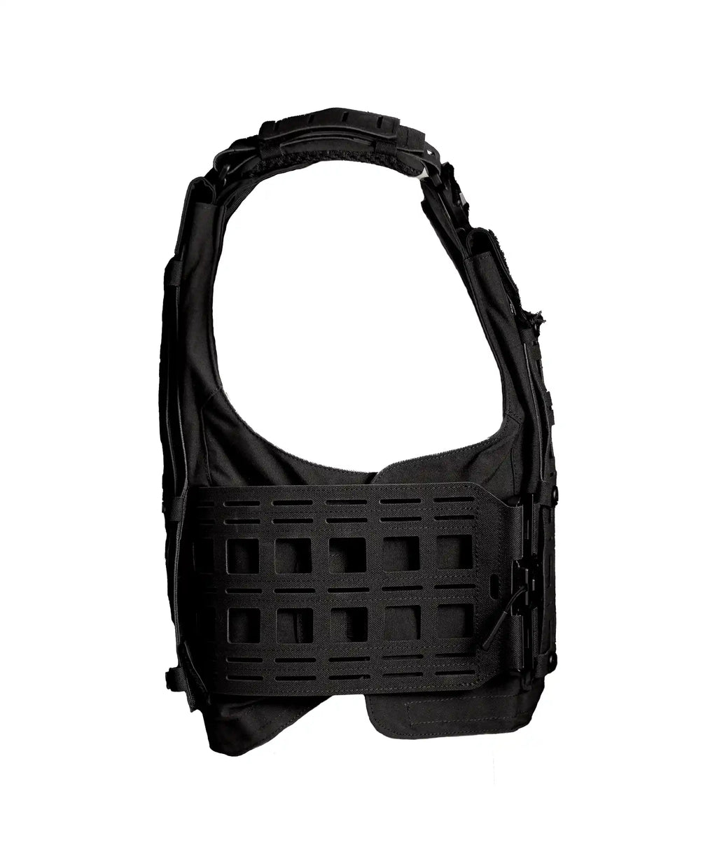 Porte Plaques / Housse Tactique 4 en 1 FDO / Gilet tactique / Gendarmerie / Sécurité Privée / Noir. GK PRO.