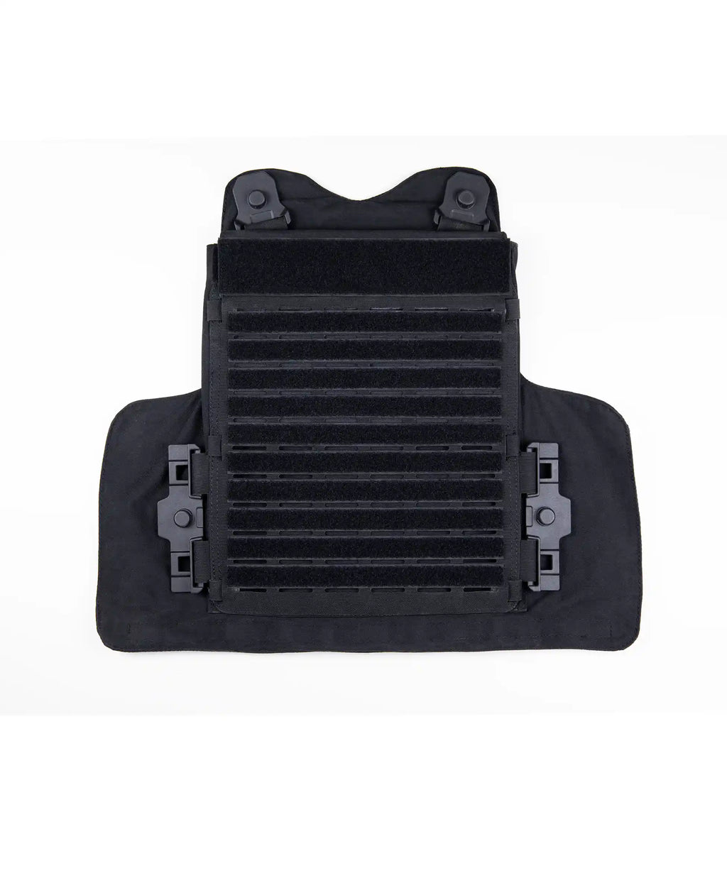 Porte Plaques / Housse Tactique 4 en 1 FDO / Gilet tactique / Gendarmerie / Sécurité Privée / Noir. GK PRO.