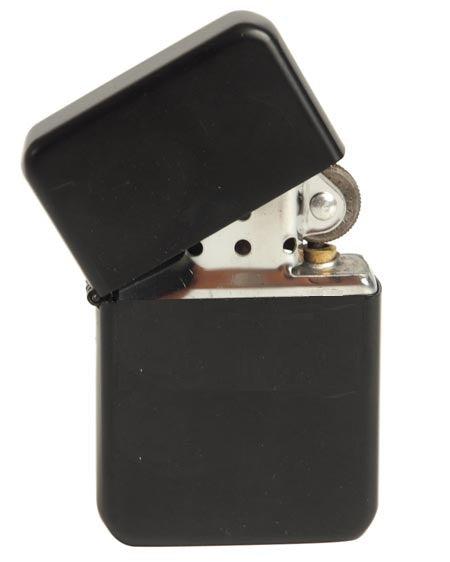 Briquet US / Type "ZIPPO". Noir.