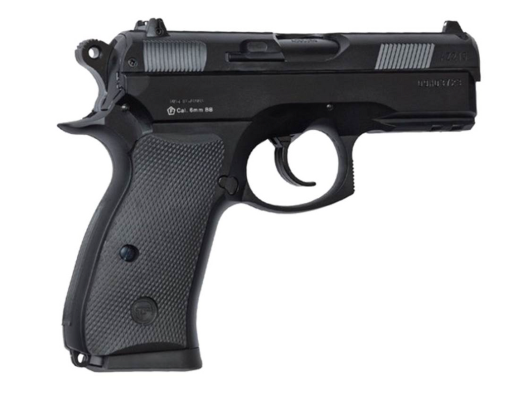 Réplique Airsoft CZ 75D Compact CO2 Fixe / 1,6 Joules. ASG.
