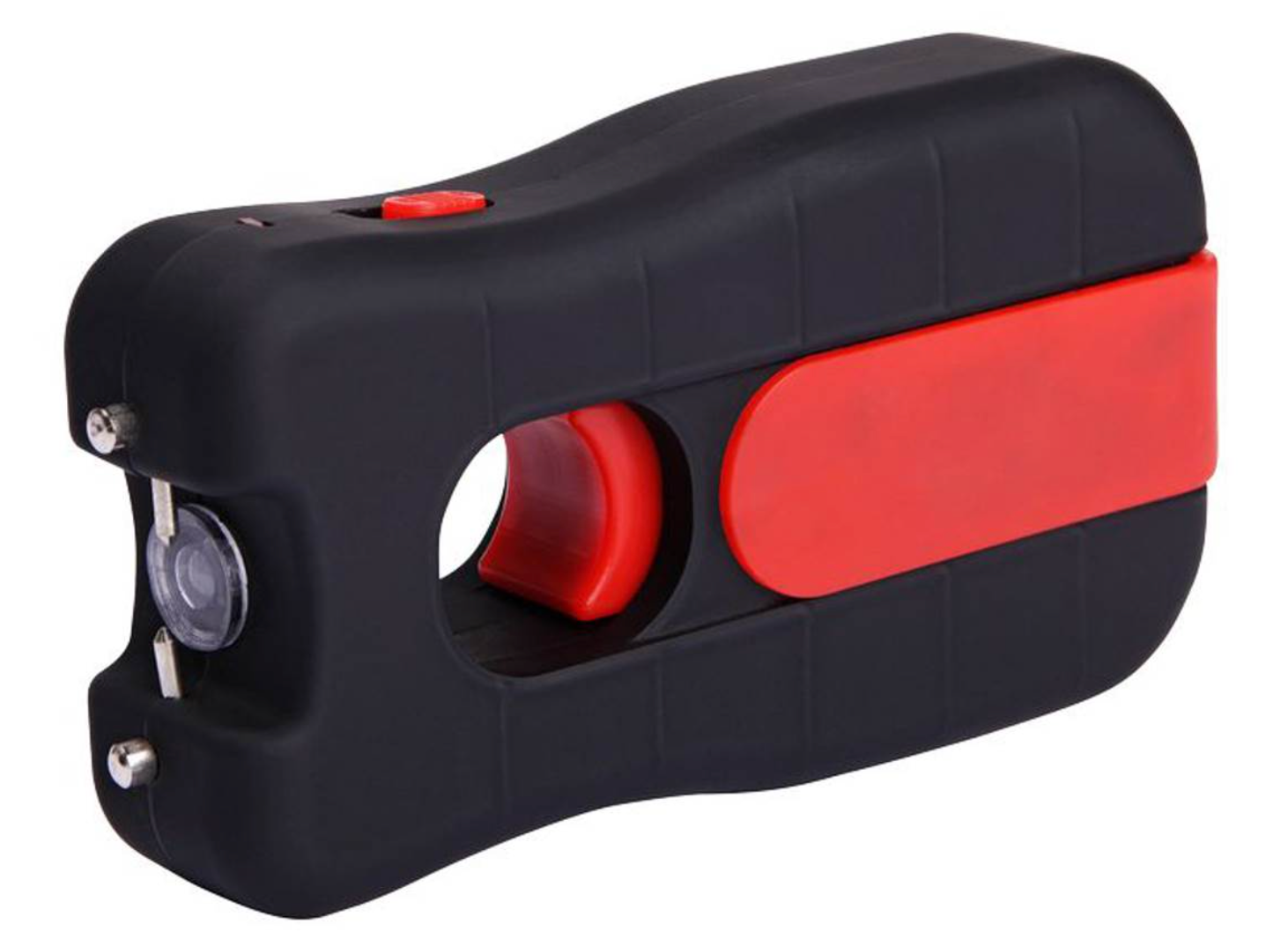 Shocker électrique Mod 802, Noir/Rouge / 3 000 000 V / Lampe avec Accu rechargeable. DM DIFFUSION.