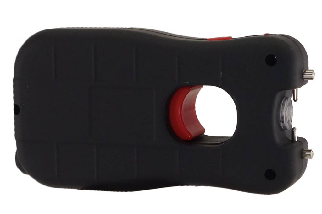 Shocker électrique Mod 802, Noir/Rouge / 3 000 000 V / Lampe avec Accu rechargeable. DM DIFFUSION.