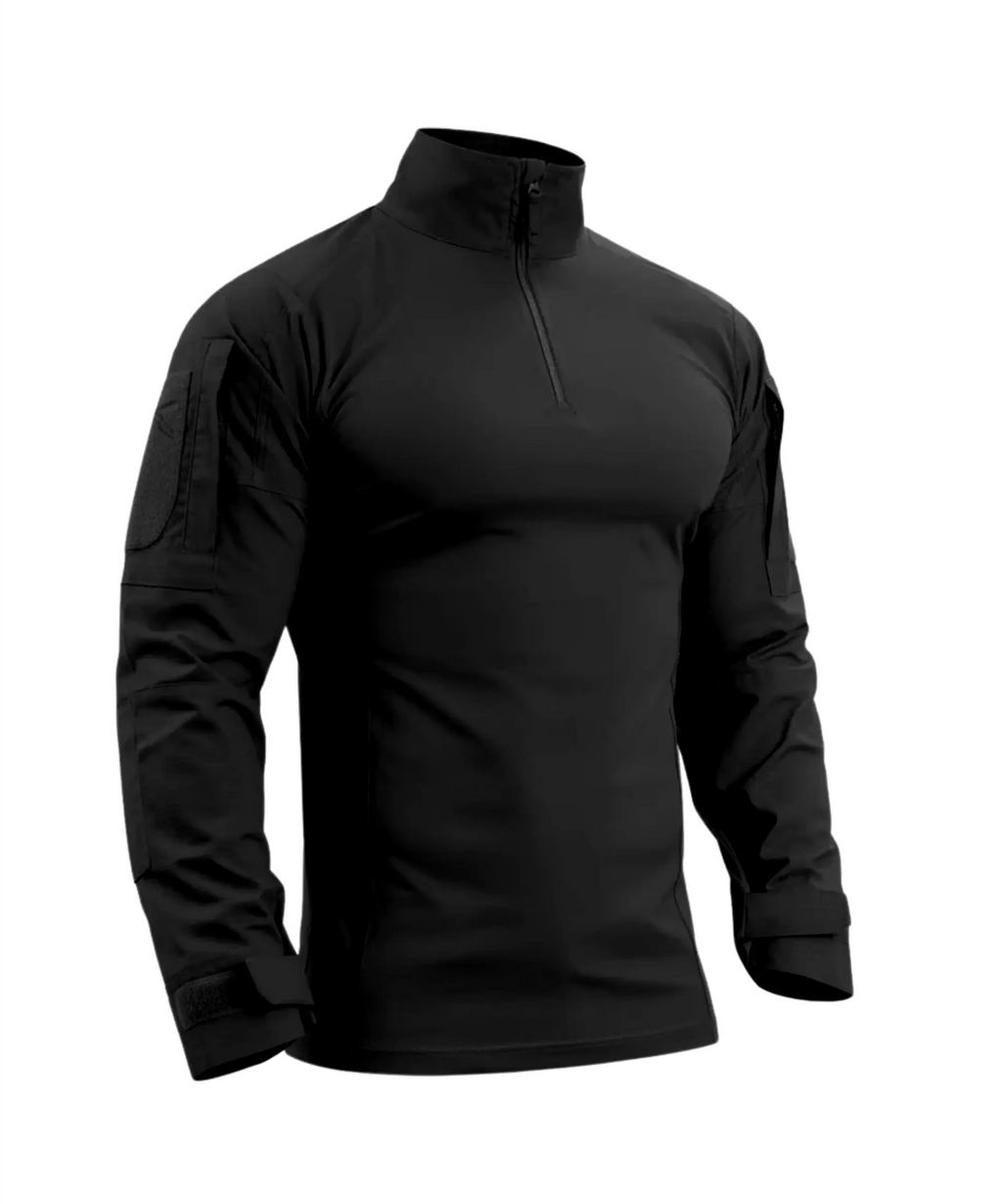 Chemise de combat / Ubas / Tactique / Gendarmerie / Noir. GK PRO.