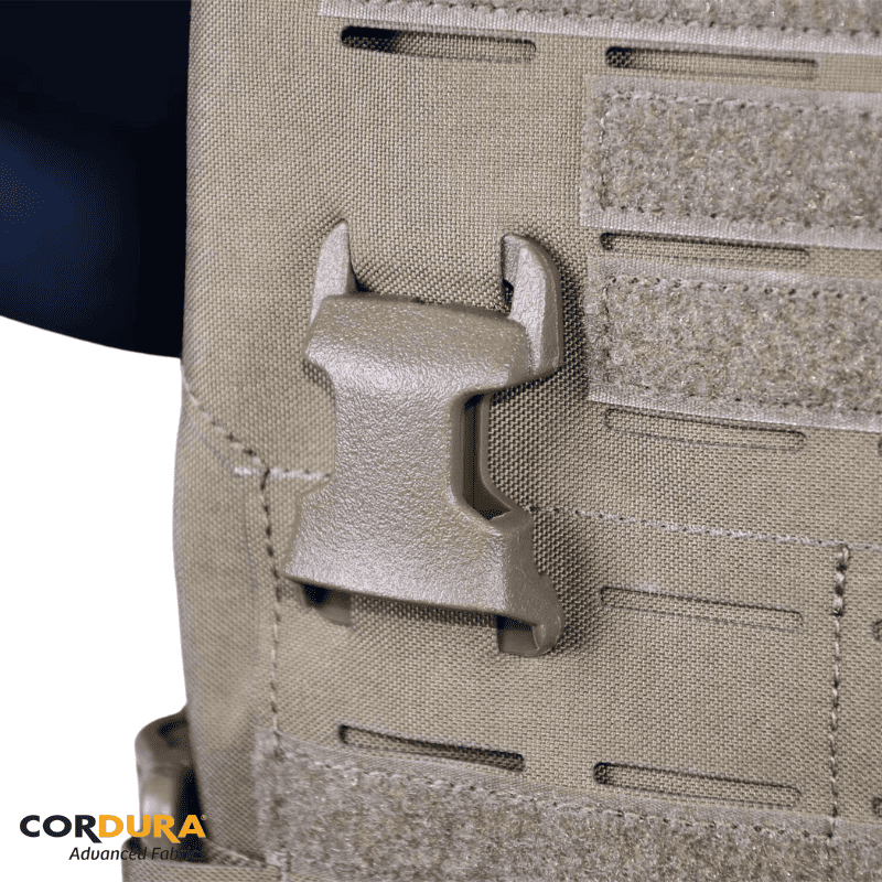 Gilet / Porte plaque "Imperator" / Cordura / Sable. HONOR.