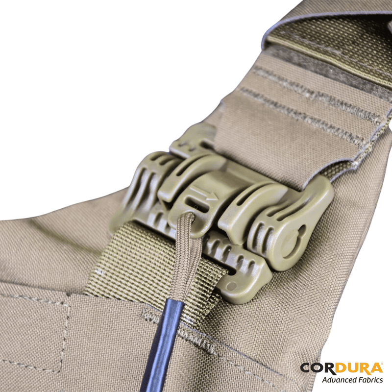 Gilet / Porte plaque "Imperator" / Cordura / Sable. HONOR.