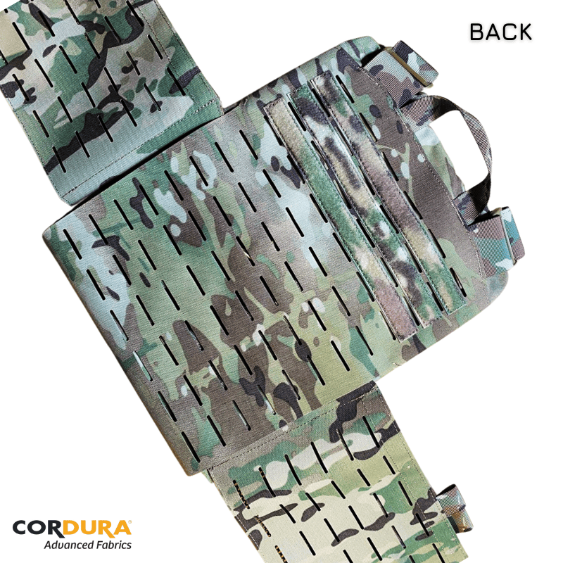 Gilet / Porte plaque "Imperator" / Cordura / Multicam. HONOR.