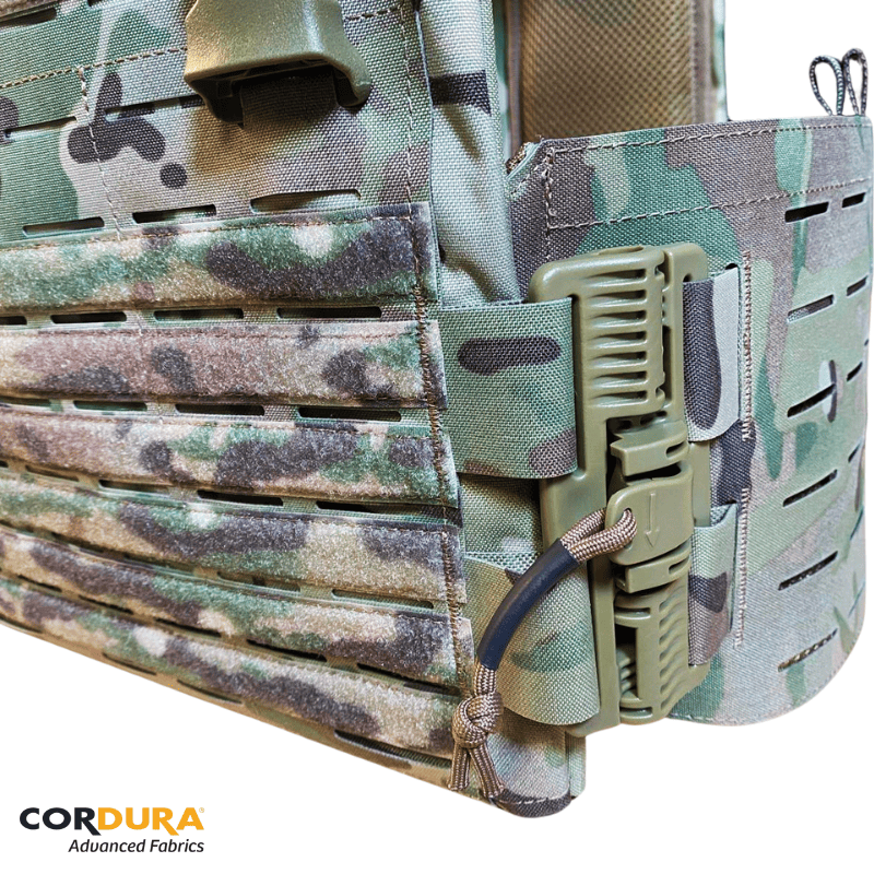 Gilet / Porte plaque "Imperator" / Cordura / Multicam. HONOR.