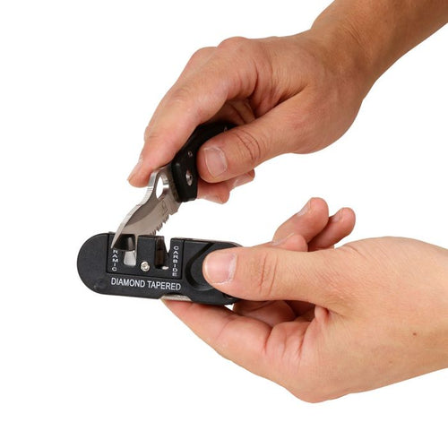 Affûteur multifonctions / Couteaux / Aiguiseur /  Noir. ARES.