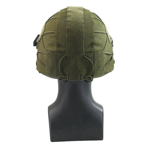 Couvre Casque Félin / Vert Olive. ARKTIS.