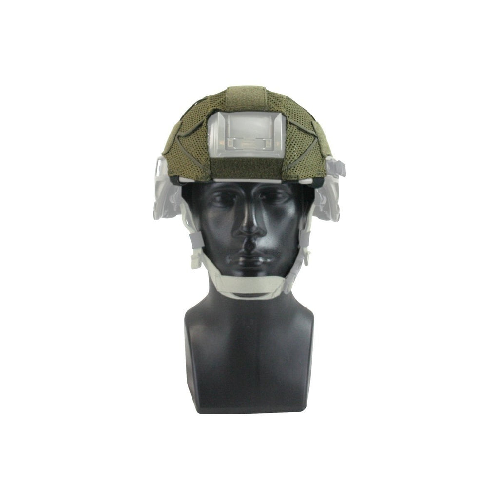 Couvre Casque Félin / Vert Olive. ARKTIS.