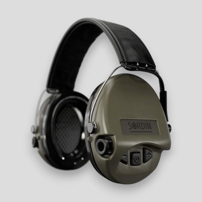 Casque anti-bruit éléctronique / Sordin Supreme Pro / Vert Olive. SORDIN.