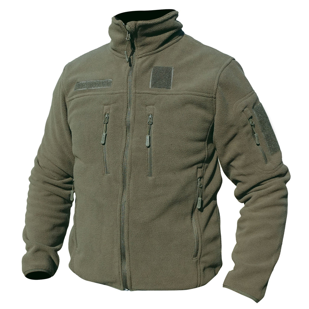 Veste Polaire / Blouson / Hiver / Vert Armée. DCA OPEX.