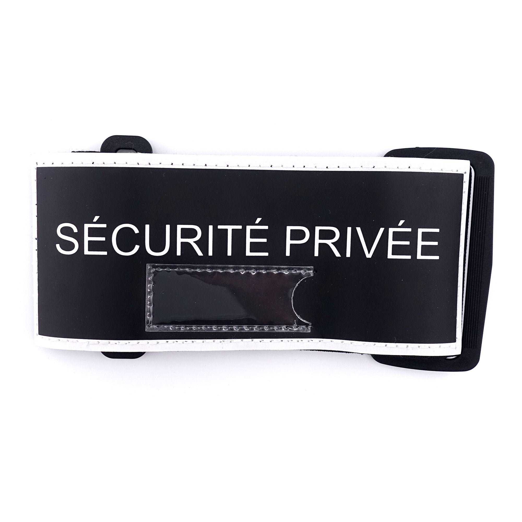 Brassard Sécurité-Privée / Noir. DCA OPEX.
