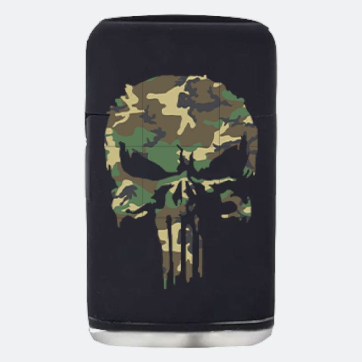 Briquet tempête PUNISHER CAMO / Feu.