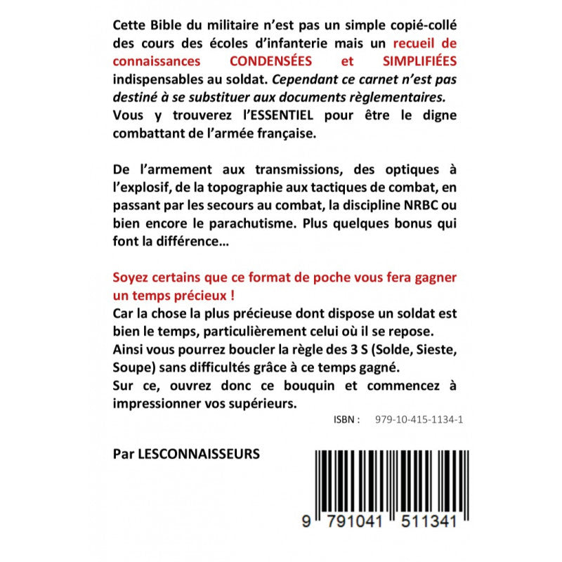 Carnet du Combattant.