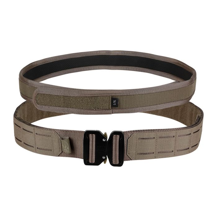 Ceinturon Tactique Duo Cobra / Ceinture / Sable. ARES.