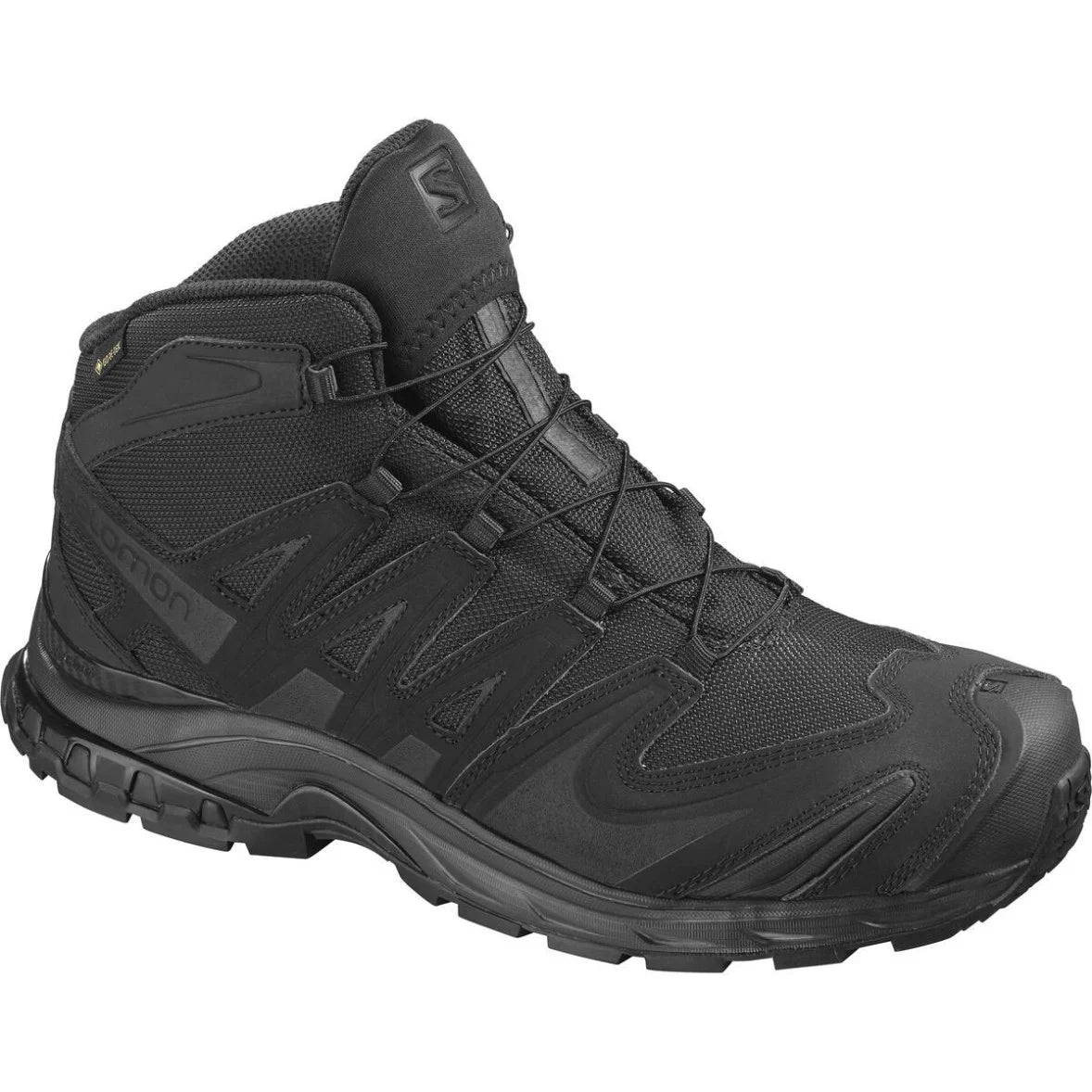Chaussure / Rangers / Salomon XA Forces Mid GTX / Sable et Noir. SALOMON.