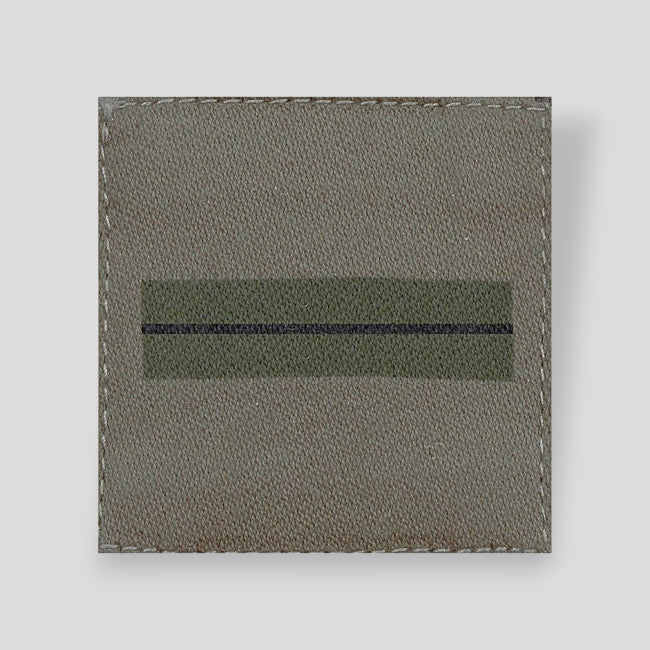 Galon Poitrine Armée de Terre / Grade / Basse visibilité / "Adjudant". ARES.