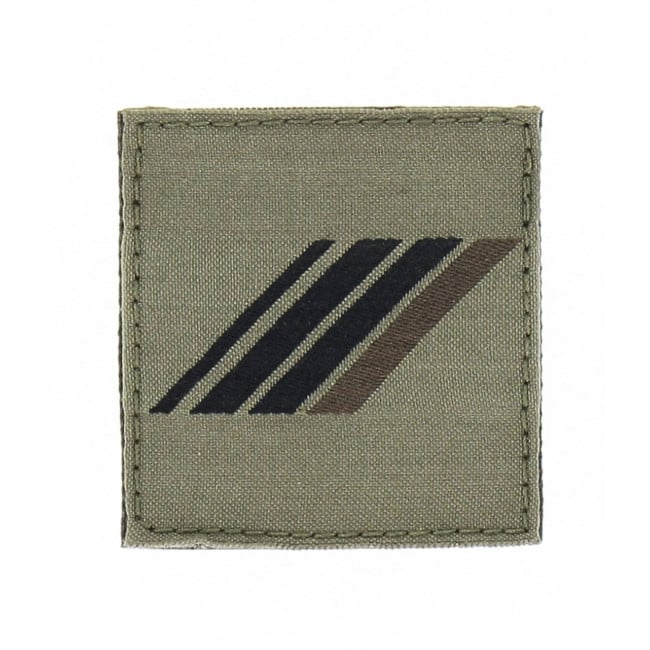 Galon Poitrine Armée de Terre / Grade / Basse visibilité / "Caporal Chef de 1 ère Classe". ARES.