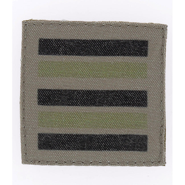 Galon Poitrine Armée de Terre / Grade / Basse visibilité / "Lieutenant-Colonel". ARES.