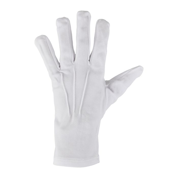 Gant de cérémonie blanc.