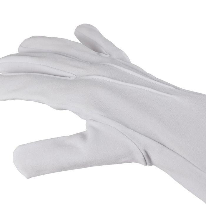 Gant de cérémonie blanc.